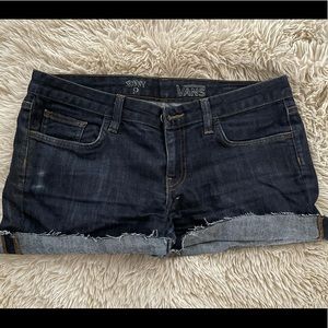 Vans denim shorts size 9